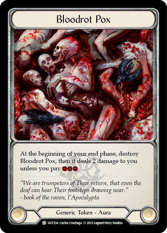 Bloodrot Pox [OUT234] (Outsiders) - PokeCharles PokeStore