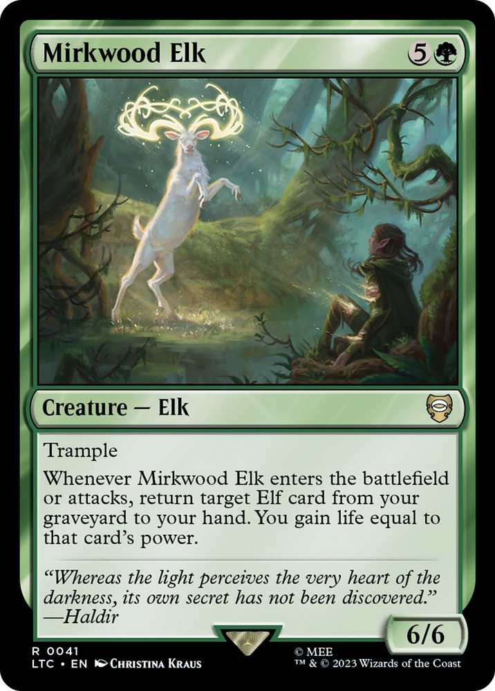 Mirkwood Elk [The Lord of the Rings: Tales of Middle-Earth Commander] - PokeCharles PokeStore
