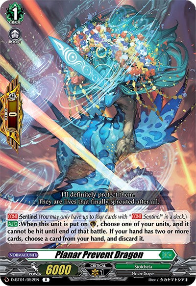 Planar Prevent Dragon (D-BT01/052EN) [Genesis of the Five Greats] - PokeCharles PokeStore