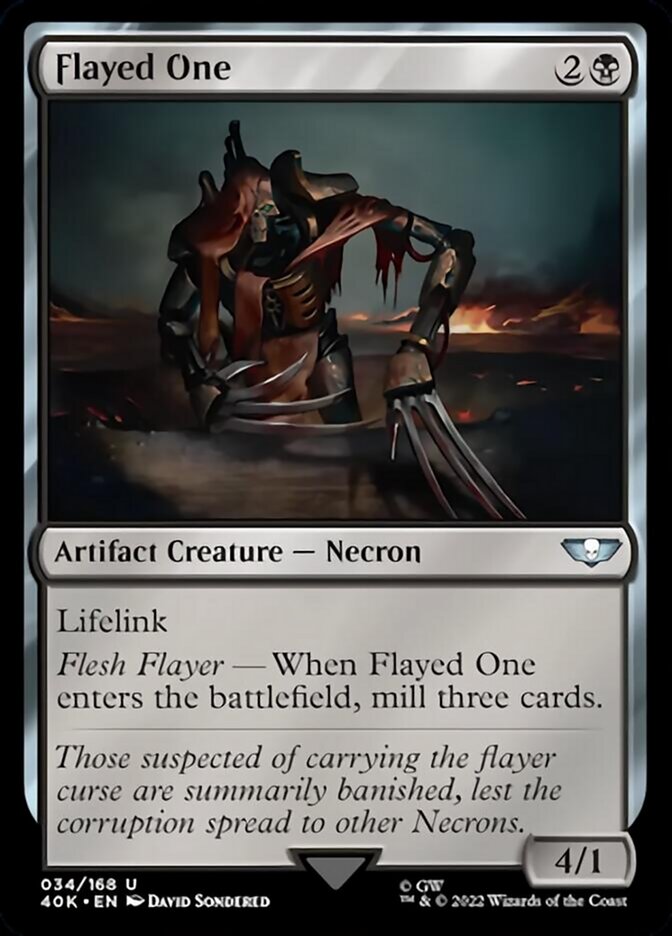 Flayed One (Surge Foil) [Warhammer 40,000] - PokeCharles PokeStore