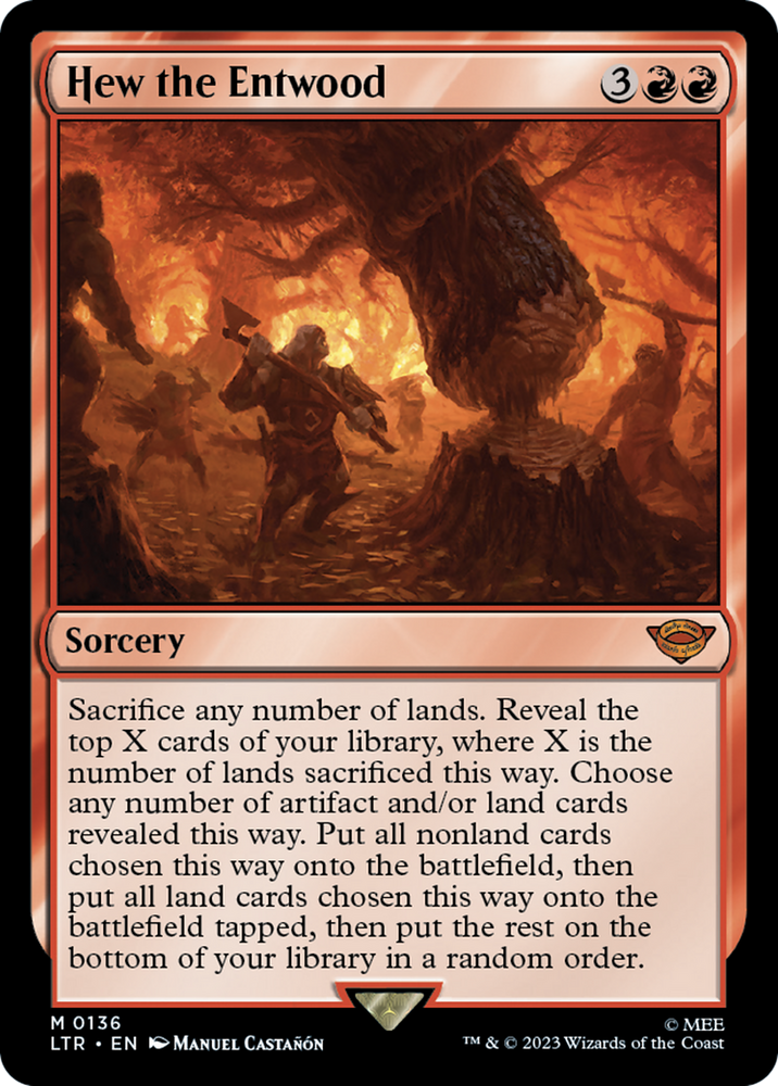 Hew the Entwood [The Lord of the Rings: Tales of Middle-Earth] - PokeCharles PokeStore