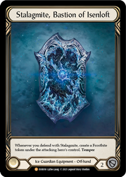 Stalagmite, Bastion of Isenloft [EVR018] (Everfest)  1st Edition Cold Foil - PokeCharles PokeStore