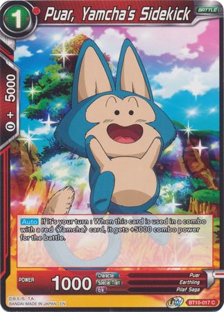 Puar, Yamcha's Sidekick (BT10-017) [Rise of the Unison Warrior] - PokeCharles PokeStore