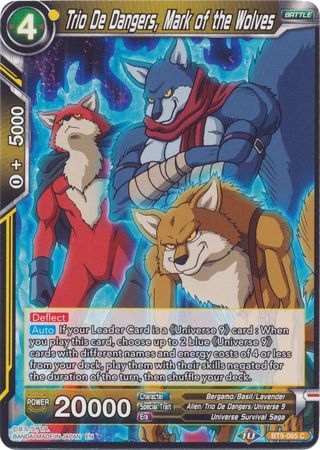 Trio De Dangers, Mark of the Wolves (Reprint) (BT9-065) [Battle Evolution Booster] - PokeCharles PokeStore