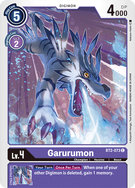 Garurumon [BT2-073] [Release Special Booster Ver.1.0] - PokeCharles PokeStore