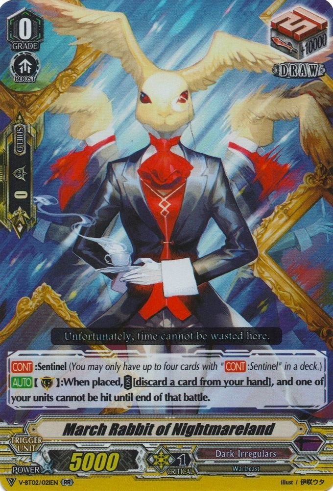 March Rabbit of Nightmareland (V-BT02/021EN) [Strongest! Team AL4] - PokeCharles PokeStore