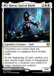 Halvar, God of Battle // Sword of the Realms [Kaldheim] - PokeCharles PokeStore