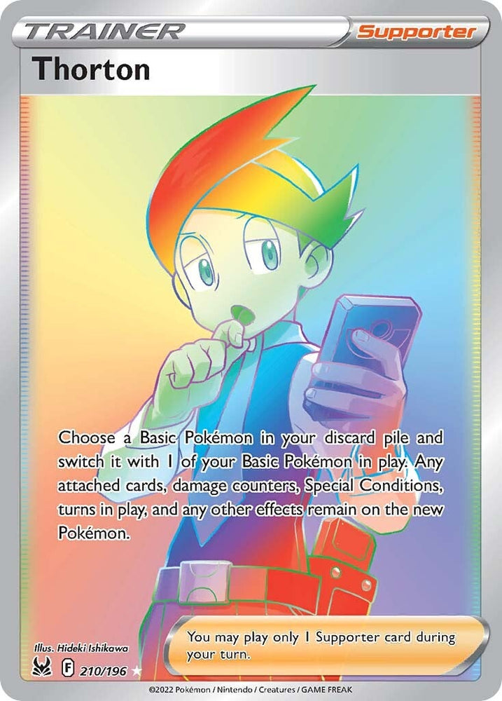 Thorton (210/196) [Sword & Shield: Lost Origin] - PokeCharles PokeStore
