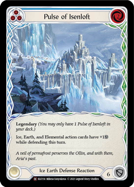 Pulse of Isenloft [U-ELE114] (Tales of Aria Unlimited)  Unlimited Normal - PokeCharles PokeStore