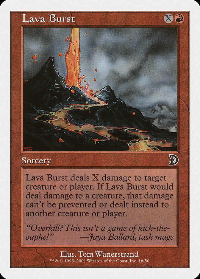 Lava Burst [Deckmasters] - PokeCharles PokeStore