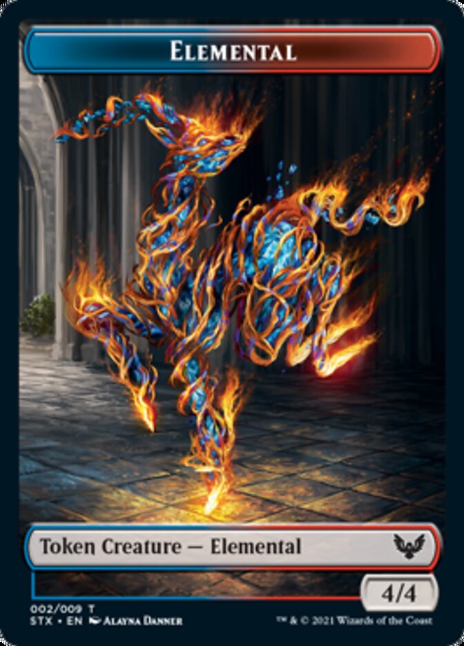 Elemental Token [Strixhaven: School of Mages Tokens] - PokeCharles PokeStore