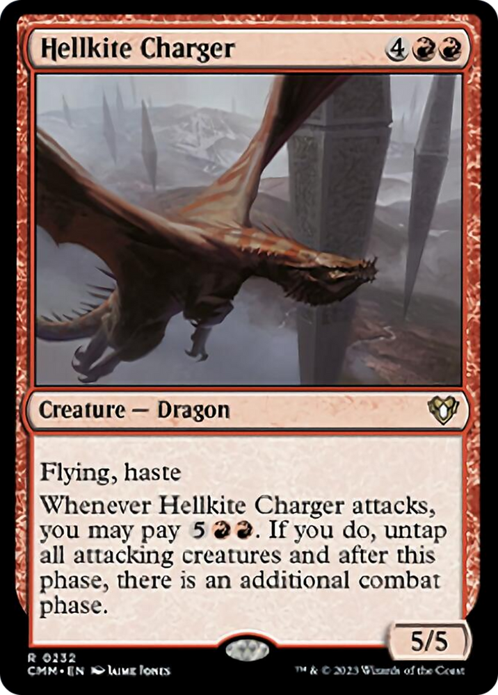 Hellkite Charger [Commander Masters] - PokeCharles PokeStore