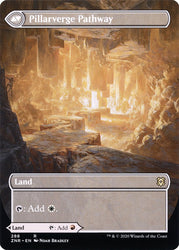 Needleverge Pathway // Pillarverge Pathway (Borderless Alternate Art) [Zendikar Rising] - PokeCharles PokeStore