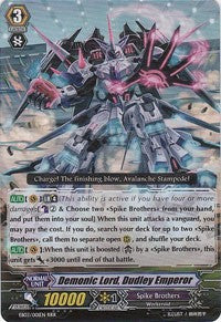 Demonic Lord, Dudley Emperor (EB03/001EN) [Cavalry of Black Steel] - PokeCharles PokeStore