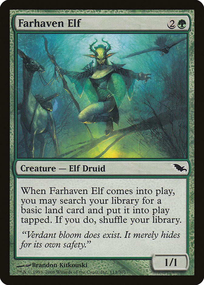 Farhaven Elf [Shadowmoor] - PokeCharles PokeStore