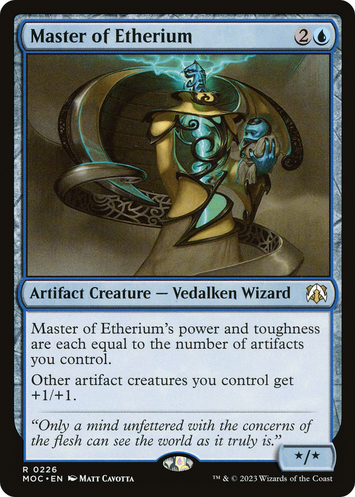 Master of Etherium [March of the Machine Commander] - PokeCharles PokeStore