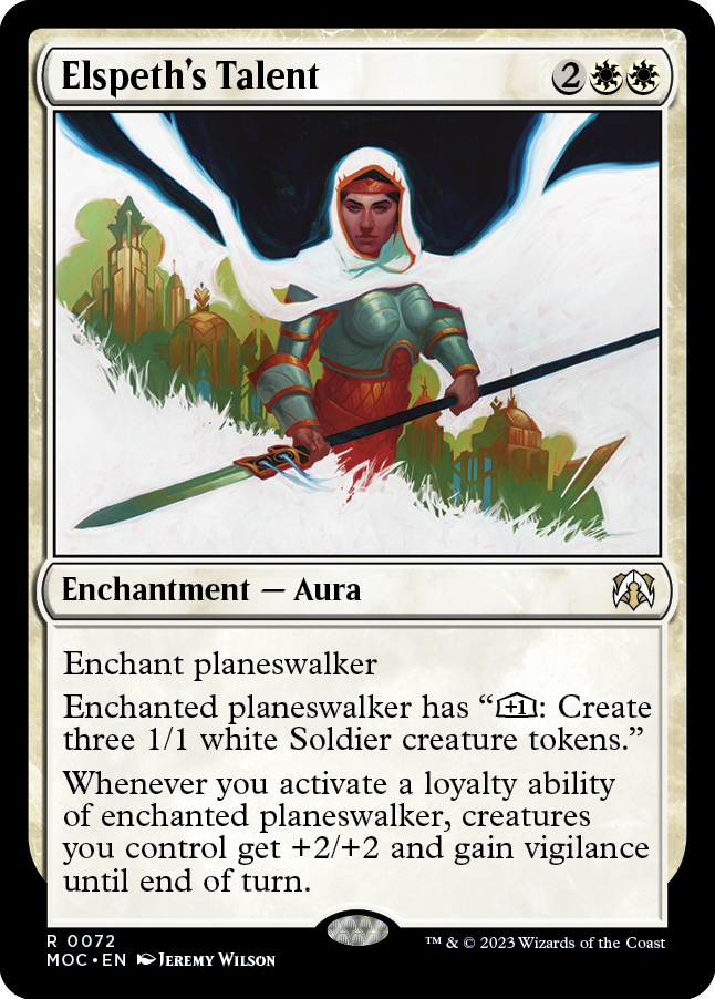 Elspeth's Talent [March of the Machine Commander] - PokeCharles PokeStore