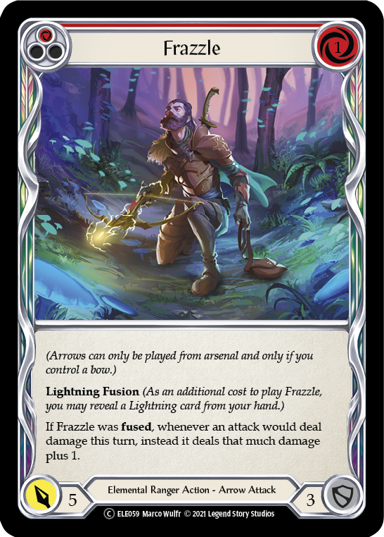Frazzle (Red) [U-ELE059] (Tales of Aria Unlimited)  Unlimited Normal - PokeCharles PokeStore