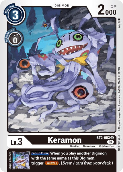 Keramon [BT2-053] (Tamer Party Vol. 3) [Release Special Booster Promos] - PokeCharles PokeStore