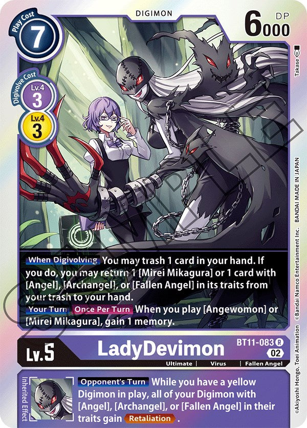 LadyDevimon [BT11-083] [Dimensional Phase] - PokeCharles PokeStore