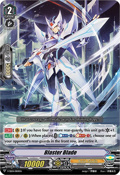 Blaster Blade (V-SS04/004EN) [Majesty Lord Blaster] - PokeCharles PokeStore