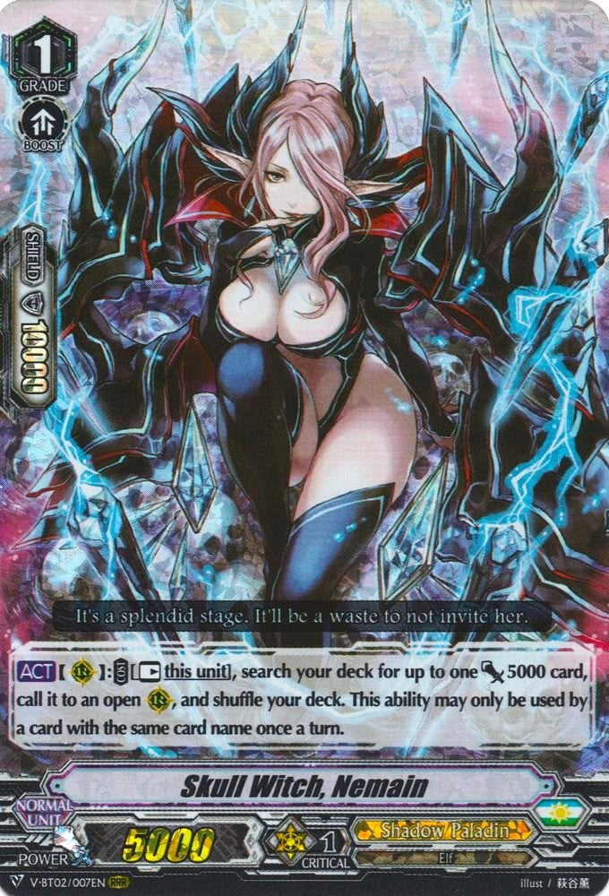 Skull Witch, Nemain (V-BT02/007EN) [Strongest! Team AL4] - PokeCharles PokeStore