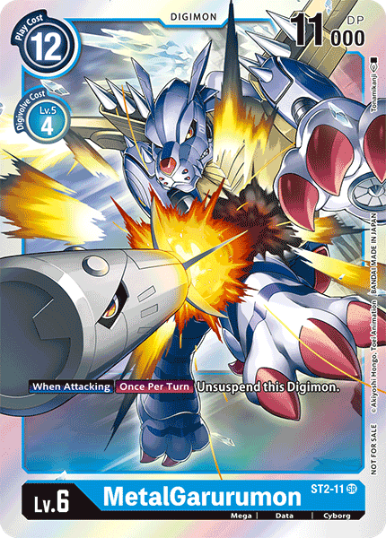 MetalGarurumon [ST2-11] (Event Pack) [Starter Deck: Cocytus Blue Promos] - PokeCharles PokeStore