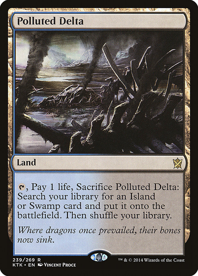 Polluted Delta [Khans of Tarkir] - PokeCharles PokeStore