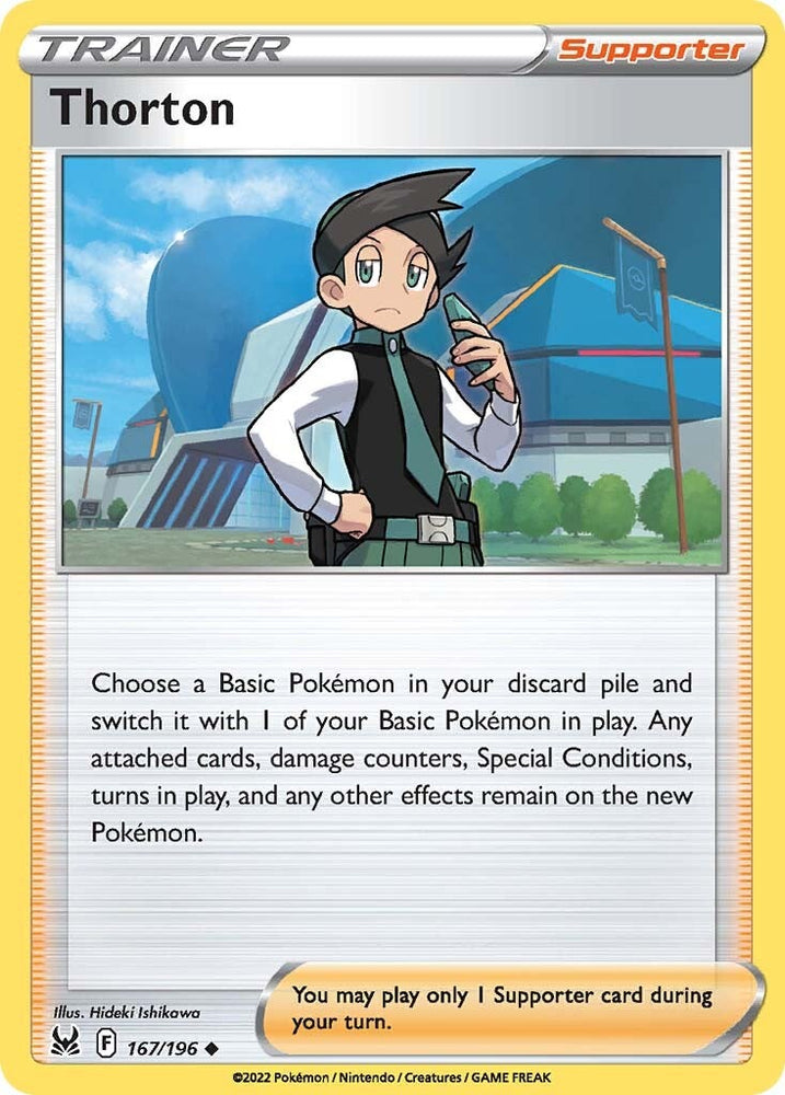 Thorton (167/196) [Sword & Shield: Lost Origin] - PokeCharles PokeStore