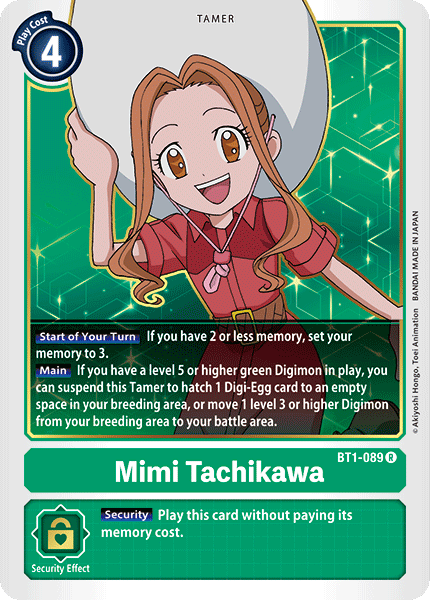 Mimi Tachikawa [BT1-089] [Release Special Booster Ver.1.0] - PokeCharles PokeStore