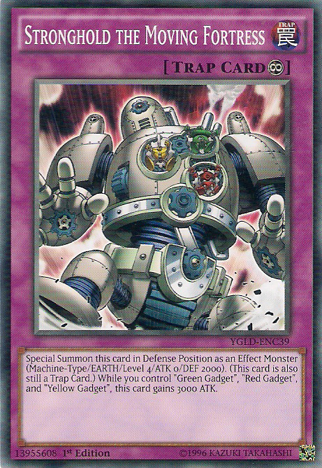 Stronghold the Moving Fortress [YGLD-ENC39] Common - PokeCharles PokeStore