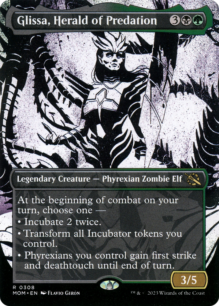 Glissa, Herald of Predation (Showcase Planar Booster Fun) [March of the Machine] - PokeCharles PokeStore