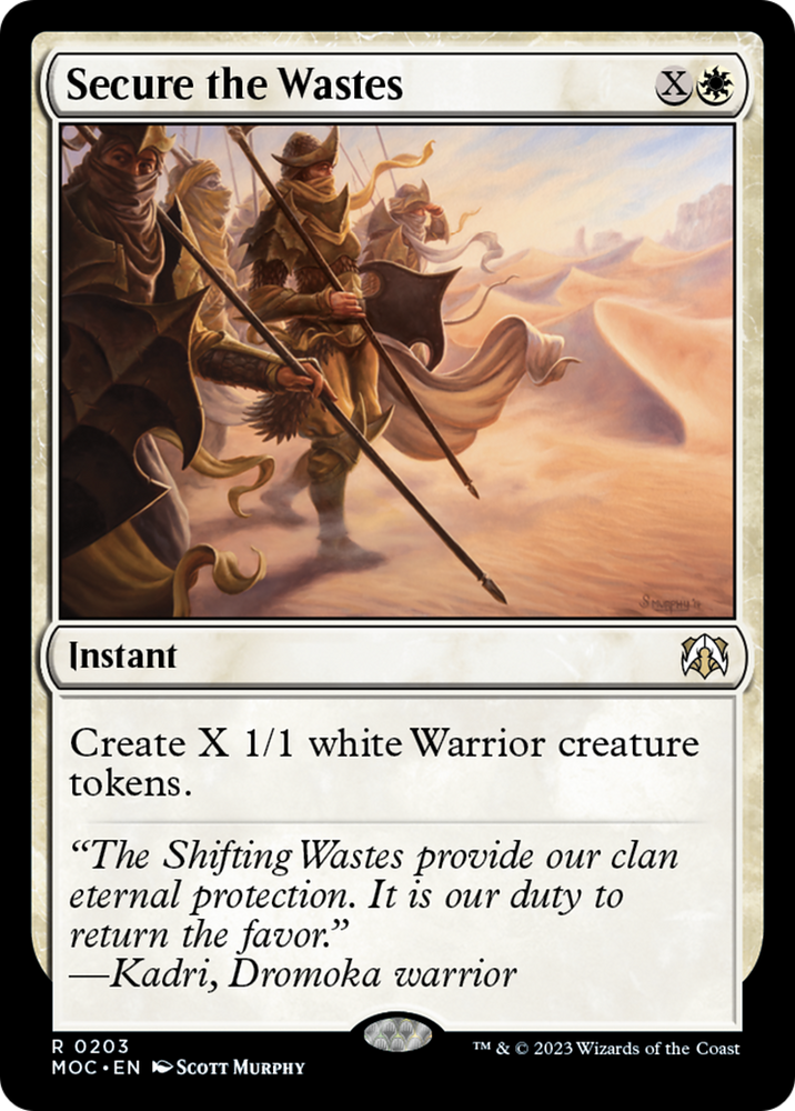 Secure the Wastes [March of the Machine Commander] - PokeCharles PokeStore