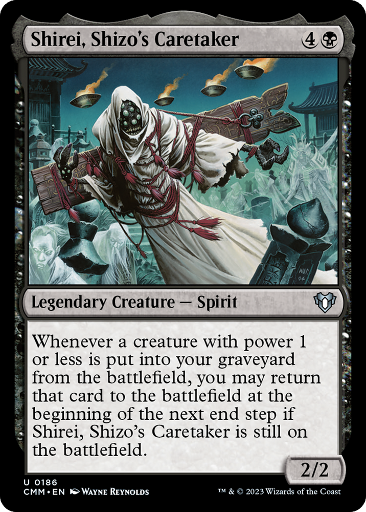 Shirei, Shizo's Caretaker [Commander Masters] - PokeCharles PokeStore