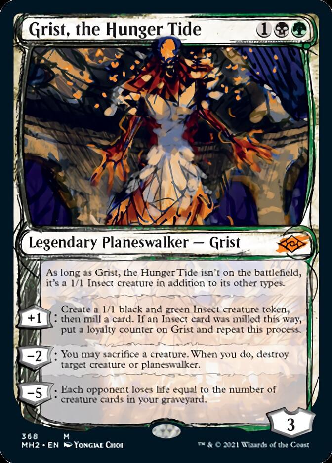 Grist, the Hunger Tide (Sketch) [Modern Horizons 2] - PokeCharles PokeStore