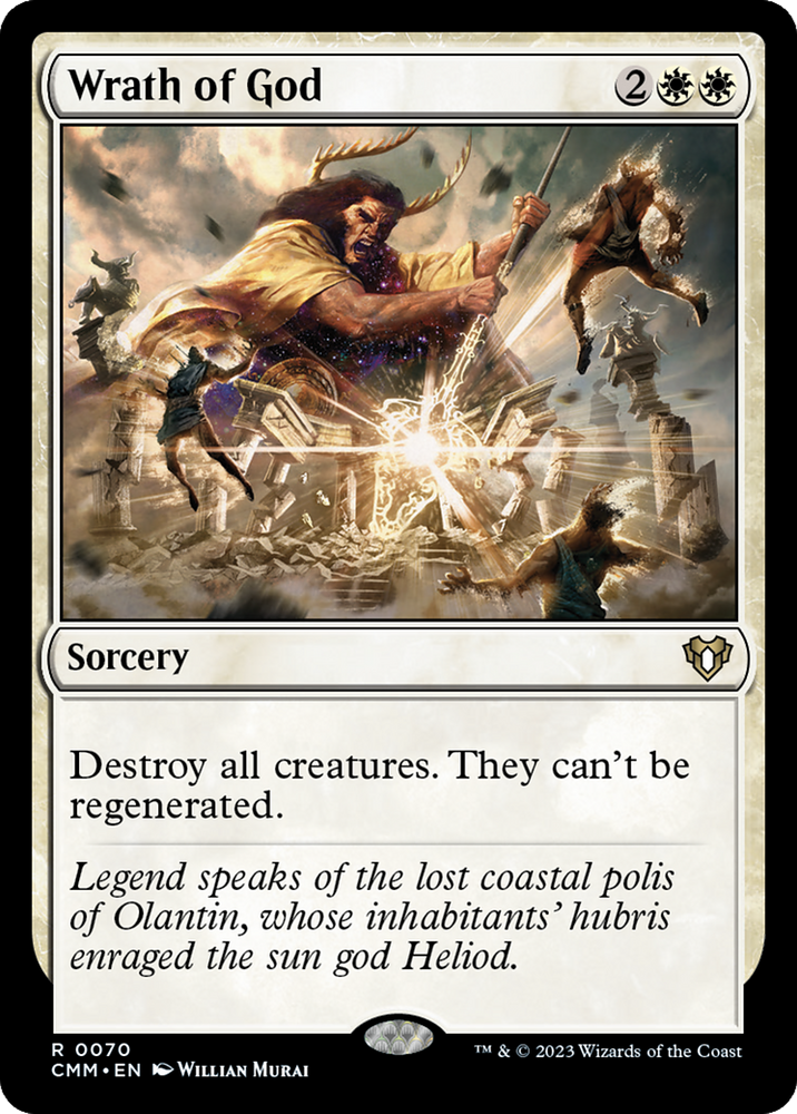 Wrath of God [Commander Masters] - PokeCharles PokeStore