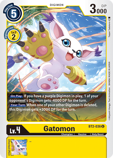 Gatomon [BT2-036] [Release Special Booster Ver.1.5] - PokeCharles PokeStore