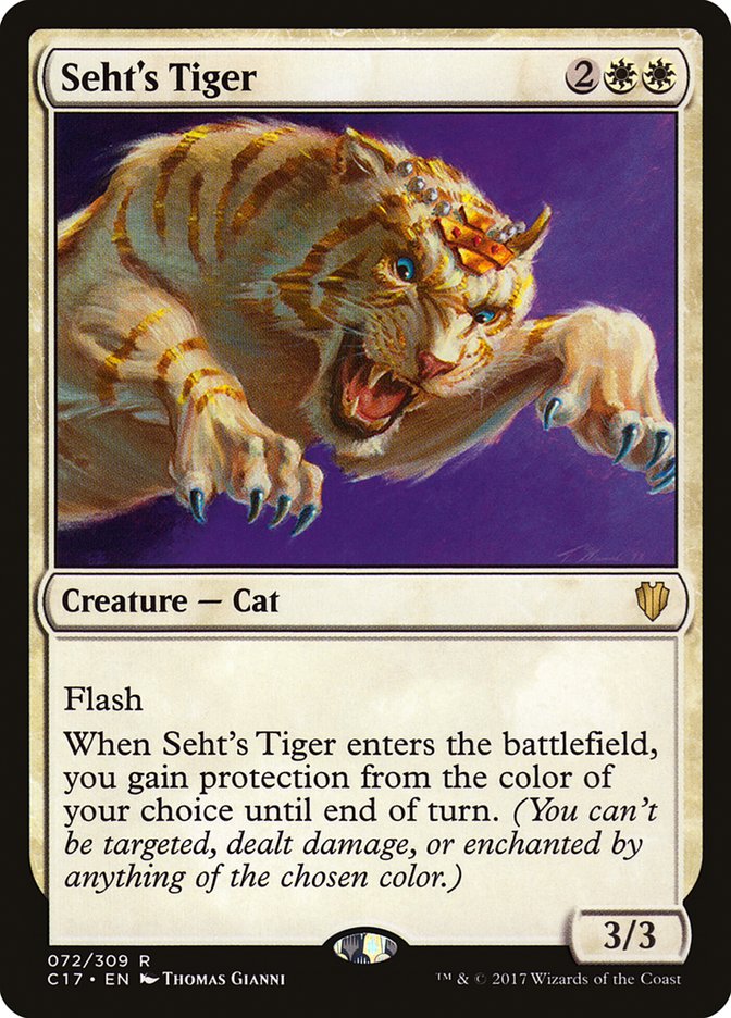 Seht's Tiger [Commander 2017] - PokeCharles PokeStore