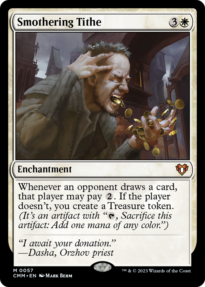 Smothering Tithe [Commander Masters] - PokeCharles PokeStore