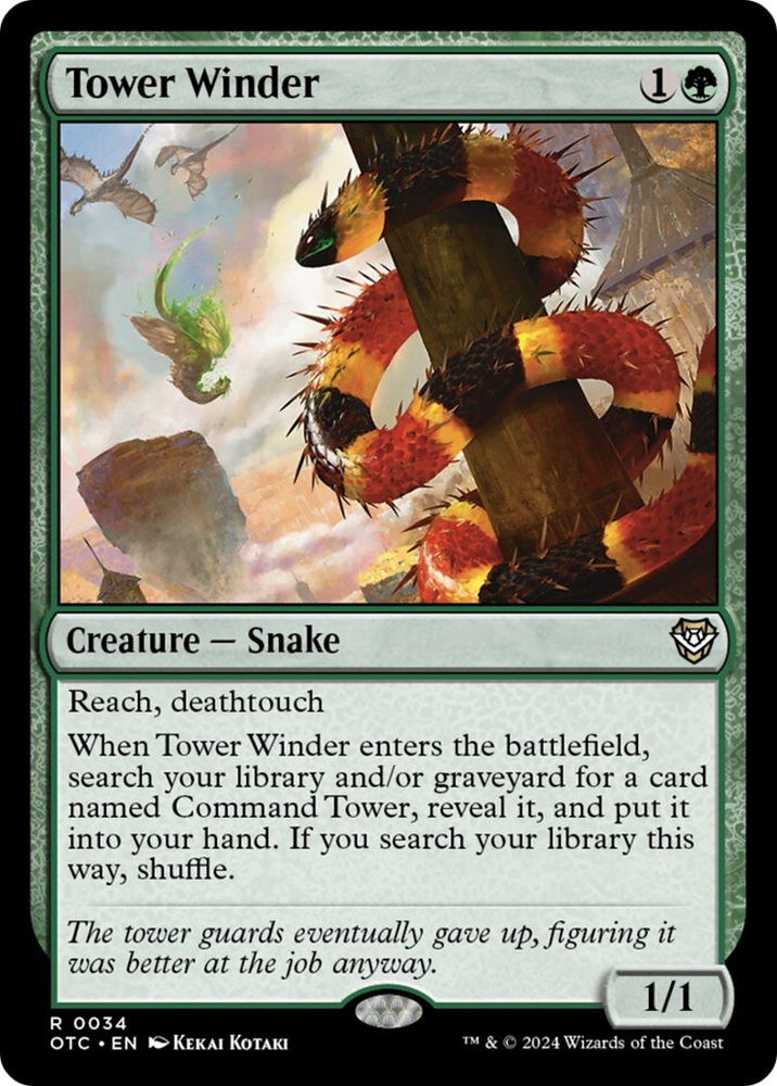 Tower Winder [Outlaws of Thunder Junction Commander] - PokeCharles PokeStore