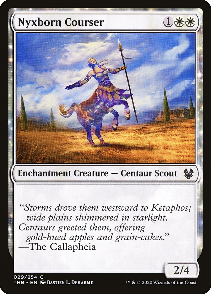 Nyxborn Courser [Theros Beyond Death] - PokeCharles PokeStore
