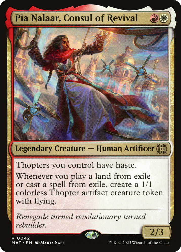 Pia Nalaar, Consul of Revival [March of the Machine: The Aftermath] - PokeCharles PokeStore