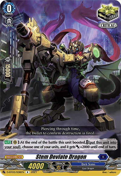 Stem Deviate Dragon (D-BT03/036EN) [Advance of Intertwined Stars] - PokeCharles PokeStore