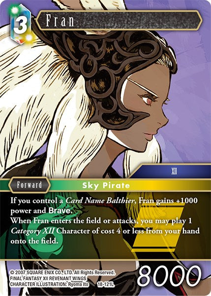 Fran [Resurgence of Power] - PokeCharles PokeStore