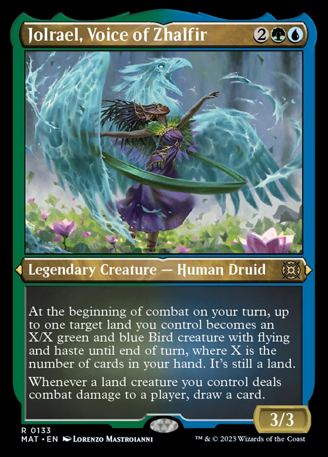 Jolrael, Voice of Zhalfir (Foil Etched) [March of the Machine: The Aftermath] - PokeCharles PokeStore