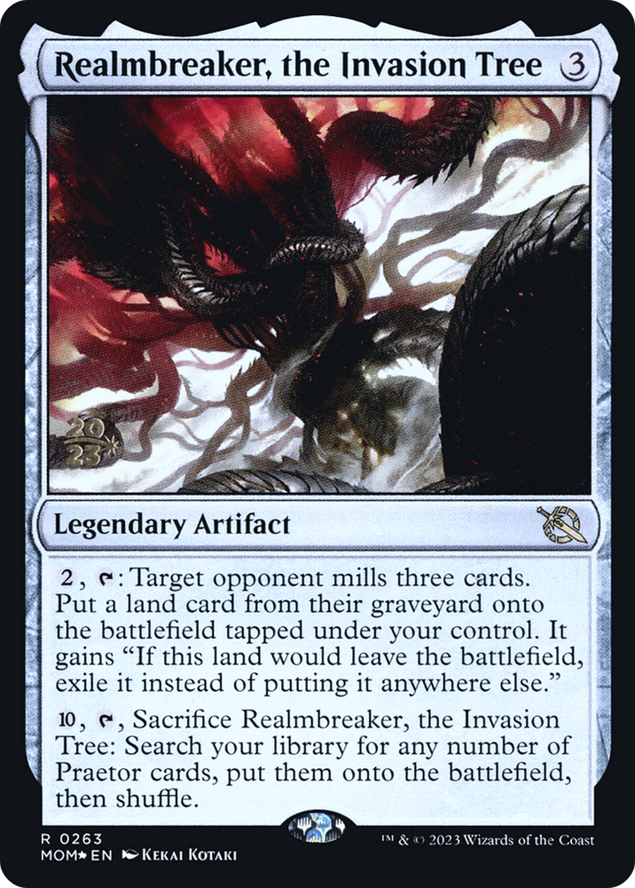 Realmbreaker, the Invasion Tree [March of the Machine Prerelease Promos] - PokeCharles PokeStore