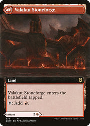 Valakut Awakening // Valakut Stoneforge (Extended Art) [Zendikar Rising] - PokeCharles PokeStore