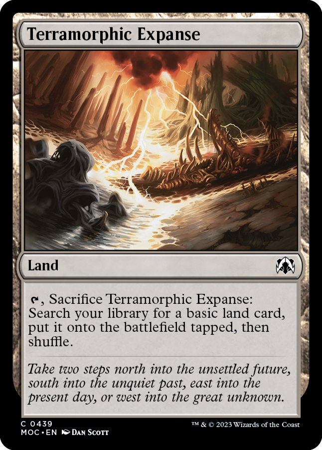 Terramorphic Expanse [March of the Machine Commander] - PokeCharles PokeStore