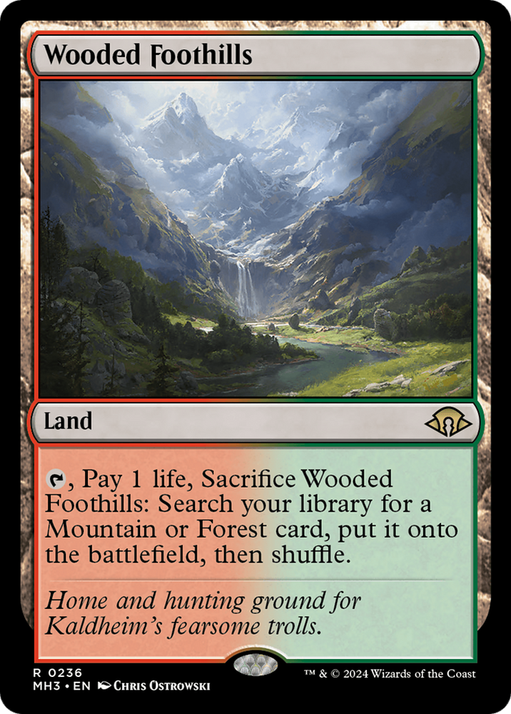 Wooded Foothills [Modern Horizons 3] - PokeCharles PokeStore