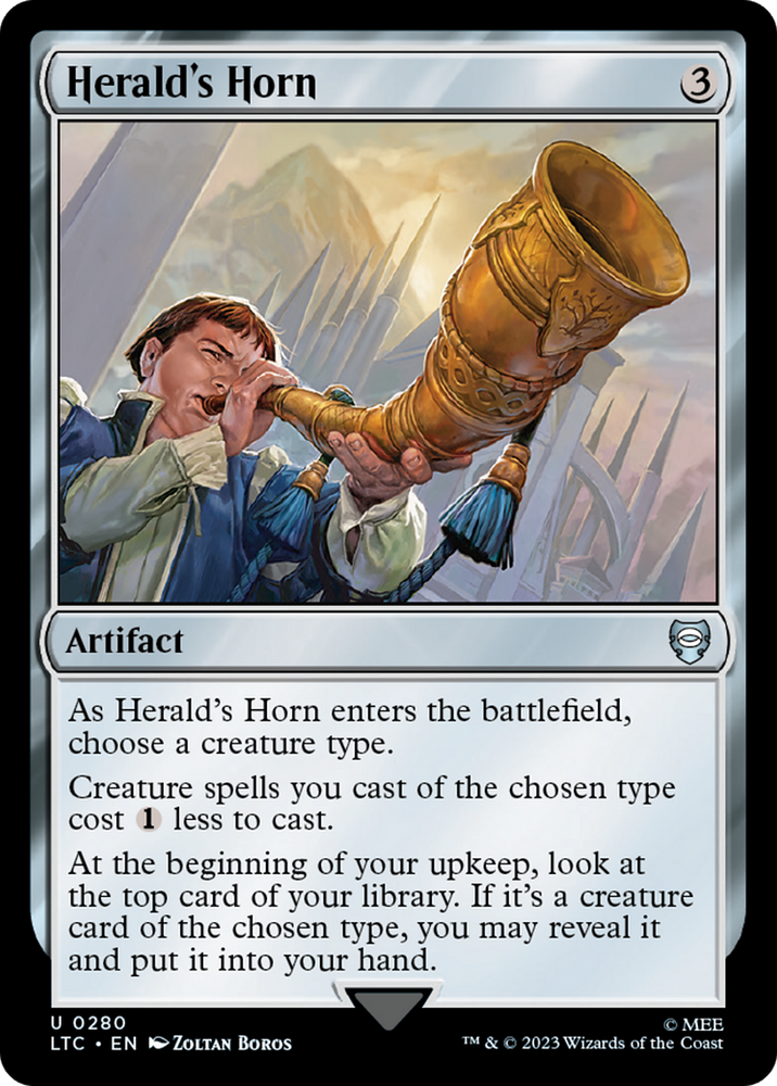 Herald's Horn [The Lord of the Rings: Tales of Middle-Earth Commander] - PokeCharles PokeStore